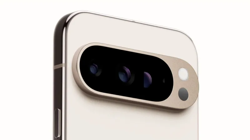 Hand holding a smartphone displaying Google search results, representing the evolution of AI-driven discovery