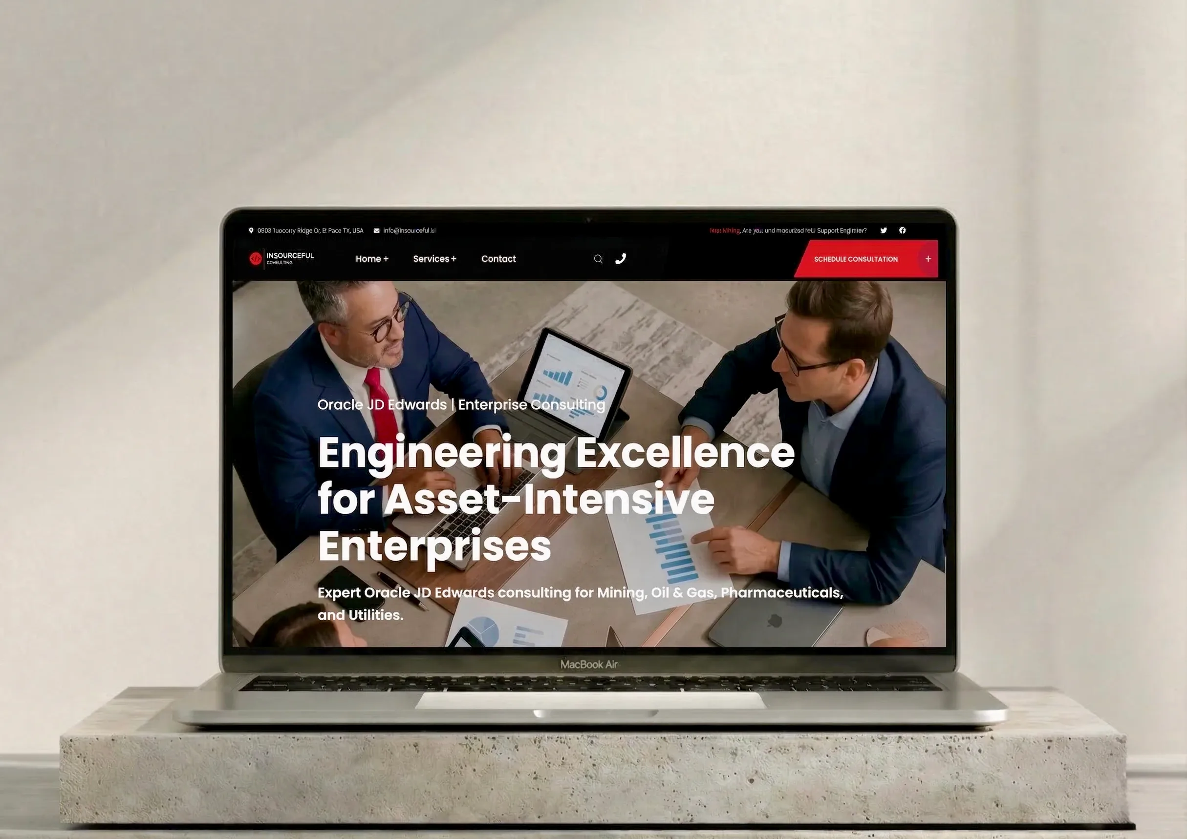 Insourceful — Enterprise ERP consulting, globally deployed